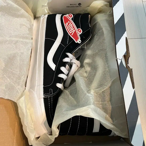 [BUNJANG] Vans Vault Sk8-Hi Sneakers Black / 반스 볼트 스케이터 하이