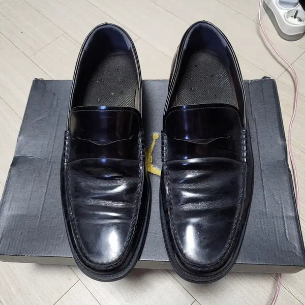 [BUNJANG] Tandy Men's Black Loafers Size 260 / 탠디 남성 로퍼 블랙 260mm 상태매우좋음