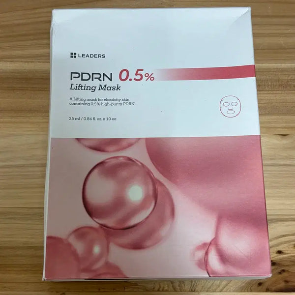 [BUNJANG] Leaders PDRN 0.5% Lifting Mask 10 Sheets / 새상품 리더스 PDRN 0.5% 리프팅 마스크 25ml, 10매