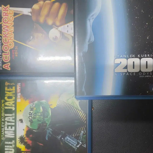 [BUNJANG] Stanley Kubrick Collection Blu-ray 3-Film Set / 스탠리 큐브릭 블루레이 3종 세트 (2001 스페이스 오디세이, 시계태엽