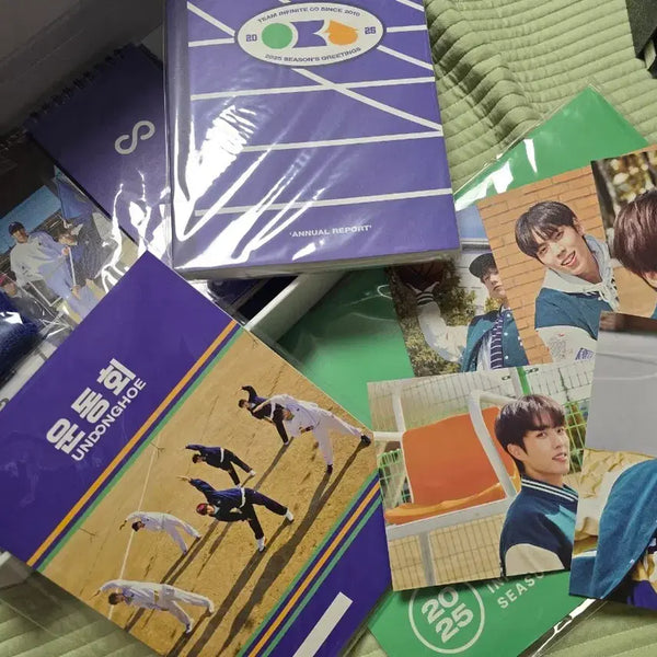 [BUNJANG] INFINITE 2025 Season's Greetings "EODONHOE" Photocard Set / 인피니트 2025 시즌그리팅 시그 운동회 infinite