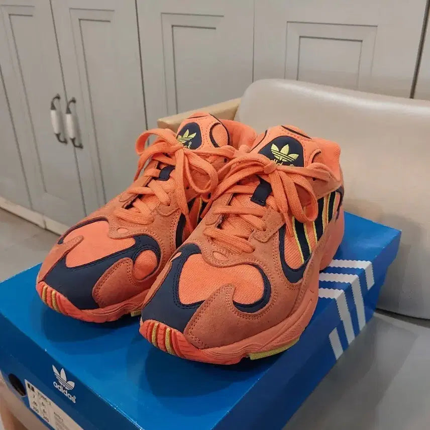 [BUNJANG] Adidas Yung 1 Orange 250mm / 아디다스 영원 Yung 1 오렌지색 250mm 택포 49000원