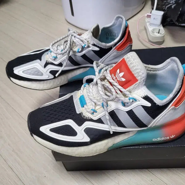 [BUNJANG] Adidas ZX 2K Boost Sneakers 230mm / 아디다스 ZX 2K 부스트 운동화 230mm 상태매우좋음