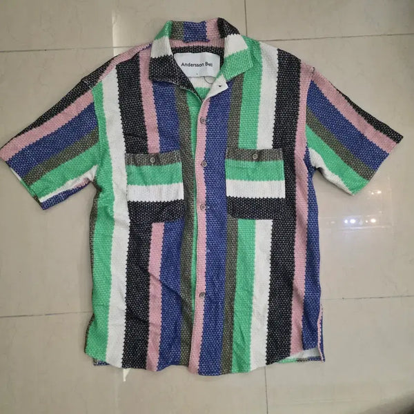 [BUNJANG] Andersson Bell Stripe Shirt L / Andersson Bell 앤더슨벨 스트라이프 셔츠L
