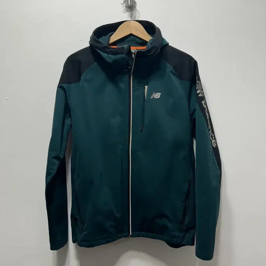 [BUNJANG] New Balance Windbreaker Jacket Green XL / 뉴발란스 바람막이 자켓 그린 105 XL 춘추