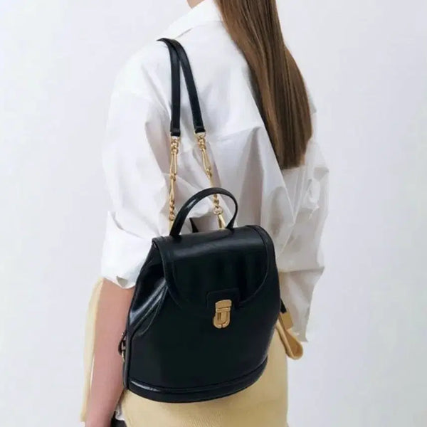 [BUNJANG] Joy Gryson Serendipity Small Backpack Natural Cowhide / 조이그라이슨 세렌디피티 천연소가죽 백팩 스몰