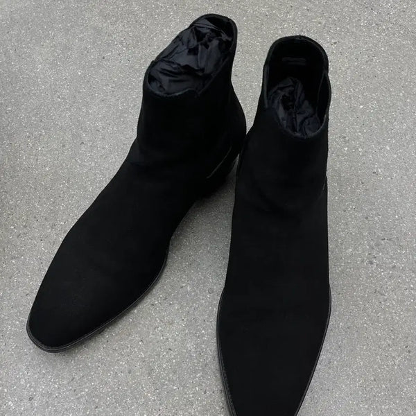 [BUNJANG] Saint Laurent Suede Chelsea Boots Size 43 / 생로랑 스웨이드 첼시부츠 43사이즈