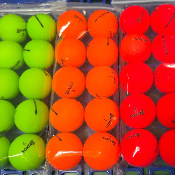 [BUNJANG] Srixon SoftFeel Matte Color Golf Balls (30 pcs, Grade A+) / 스릭슨 소프트필 무광컬러공30개(A+급)로스트볼