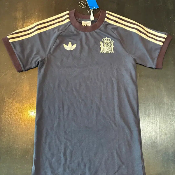 [BUNJANG] Adidas Spain Classic Three-Stripes Raglan Ringer T-Shirt / XS) 아디다스 스페인 클래식 삼선 래글런 링거티