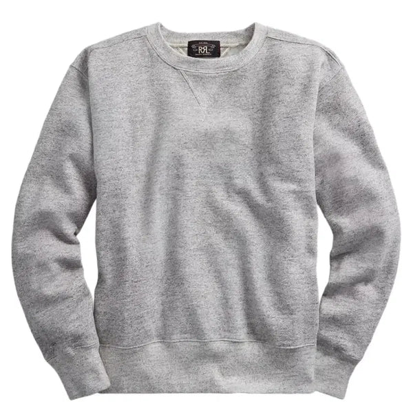 [BUNJANG] RRL Fleece Crewneck Sweatshirt Athletic Grey M / RRL 더블알엘 플리스 크루넥 스웨트셔츠 애슬레틱 그레이 M