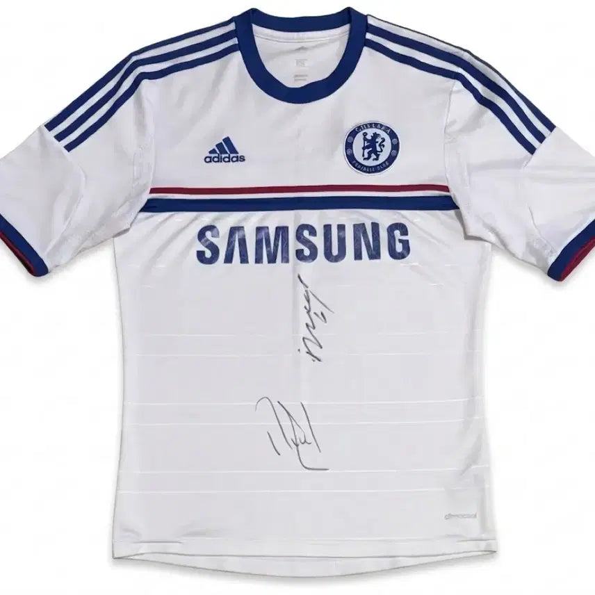[BUNJANG] Chelsea FC 13-14 Away Jersey Signed by Drogba and Carvalho / 첼시 FC 13-14 어웨이