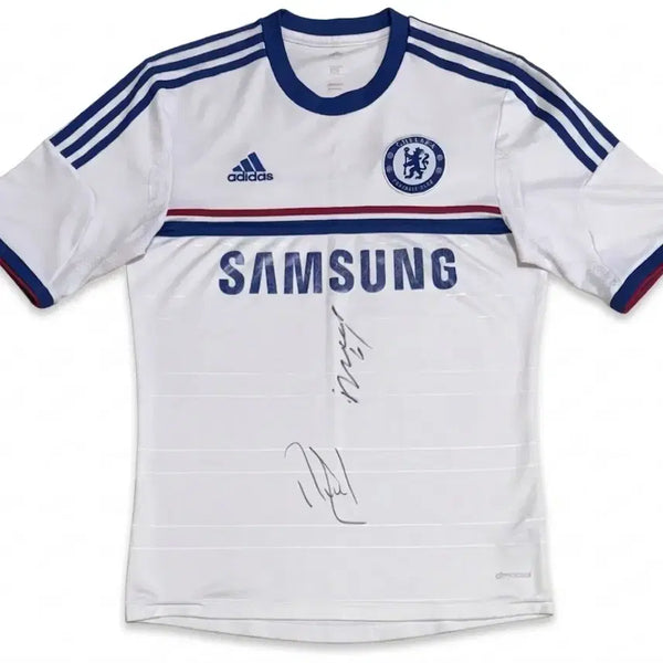 [BUNJANG] Chelsea FC 13-14 Away Jersey Signed by Drogba and Carvalho / 첼시 FC 13-14 어웨이