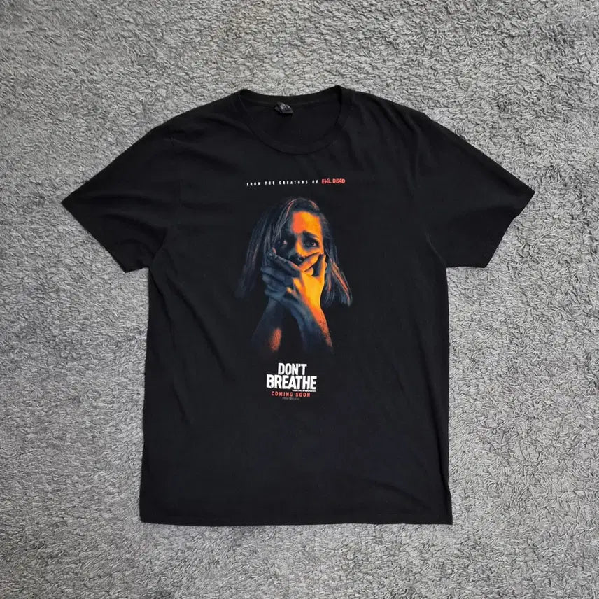 [BUNJANG] Don't Breathe (2016) Original Promotional T-Shirt XL / 맨인더다크 영화 프로모션 반팔 티셔츠 XL 오리지널 빈티지 usa 굿즈