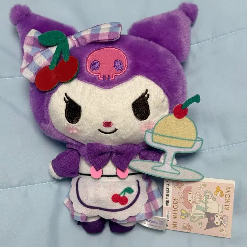 [BUNJANG] Sanrio Cherry Cafe Limited Kuromi Doll / 산리오 체리카페 한정 쿠로미 인형