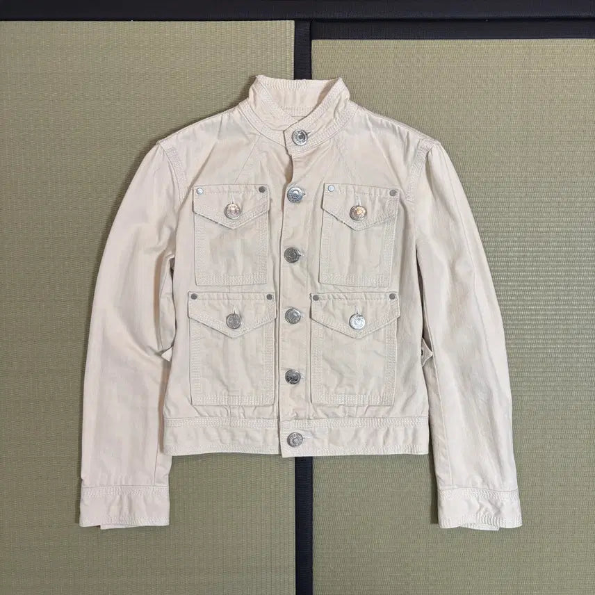 [BUNJANG] DSQUARED2 Cropped Denim Jacket / 디스퀘어드2 DSQUARED2 크롭 데님 자켓