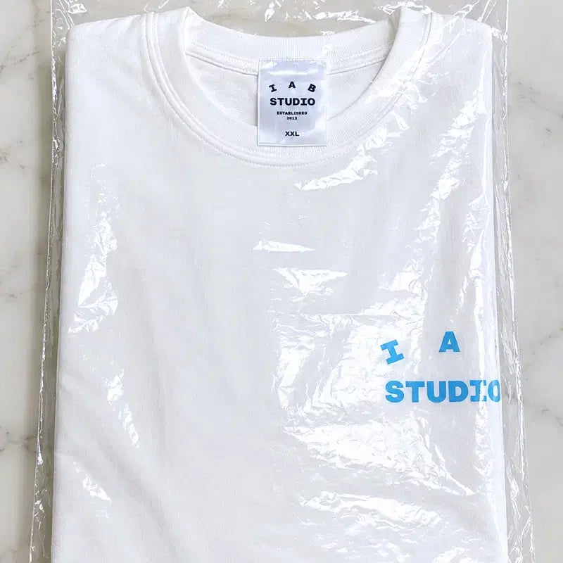 [BUNJANG] IAB Studio T-Shirt White / (정품) IAB 스튜디오 반팔 티셔츠 화이트
