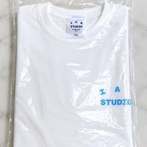 [BUNJANG] IAB Studio T-Shirt White / (정품) IAB 스튜디오 반팔 티셔츠 화이트