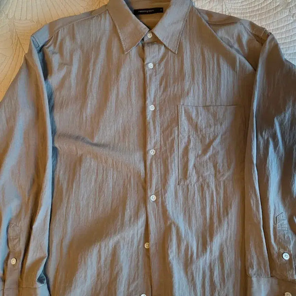 [BUNJANG] HAECHIROOM Beige Shirt Size 3 / 해칭룸 베이지 셔츠 3사이즈