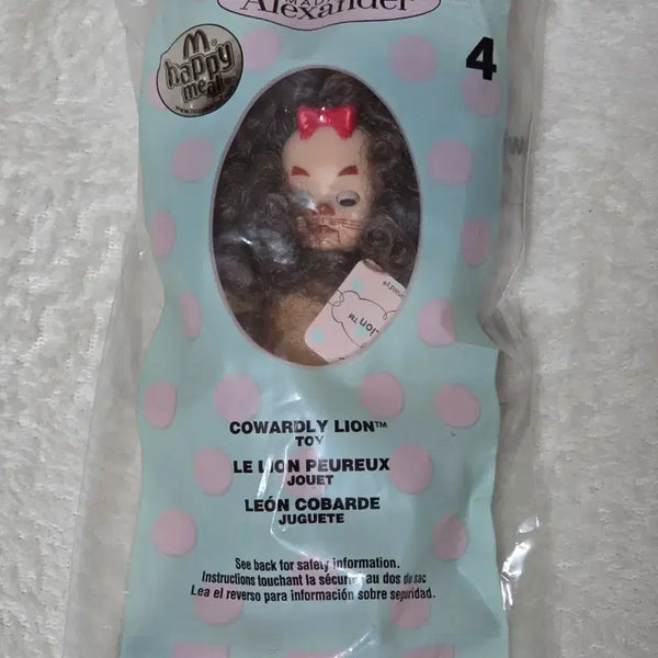 [BUNJANG] McDonaldland Wizard of Oz Cowardly Lion Old Version (Sealed) / 맥마담 오즈의 마법사 겁쟁이 사자 구버전 (미개봉)