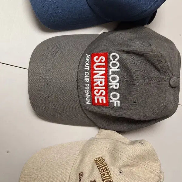 [BUNJANG] Modern Ball Cap 3-Set (57cm) / 모던한 볼캡 3종 세트57cm