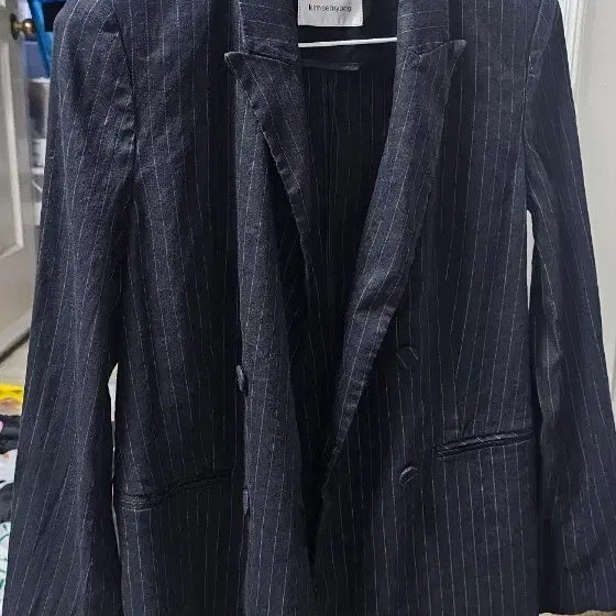 [BUNJANG] Stripe Jacket (Summer) / 스트라이프 쟈켓(여름)