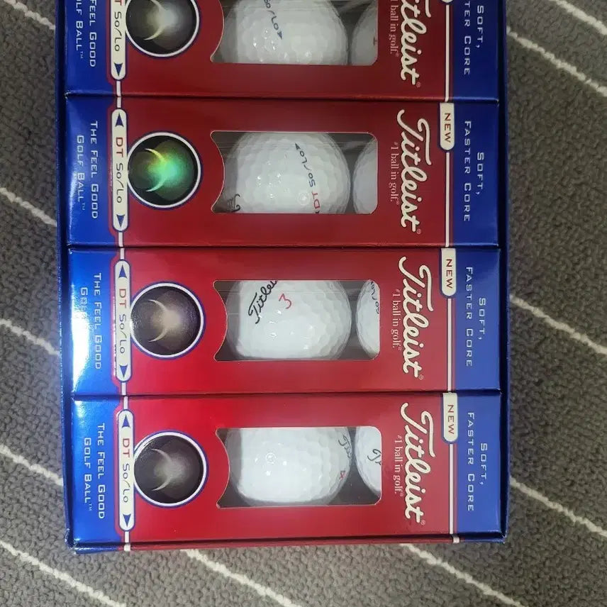 [BUNJANG] Titleist DT So Lo Golf Balls (12-Pack) / 타이틀리스트 DT So Lo 골프공 12구 새상품