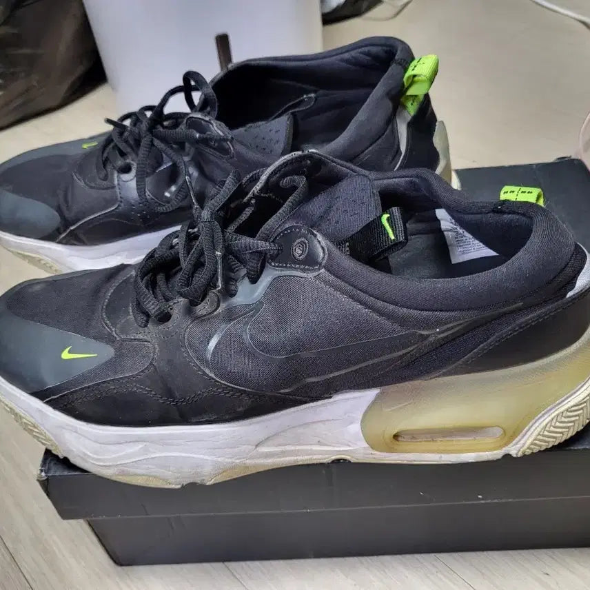 [BUNJANG] Nike Air Max Black Volt 290mm / 나이키 에어맥스 블랙 형광 290mm 상태좋음
