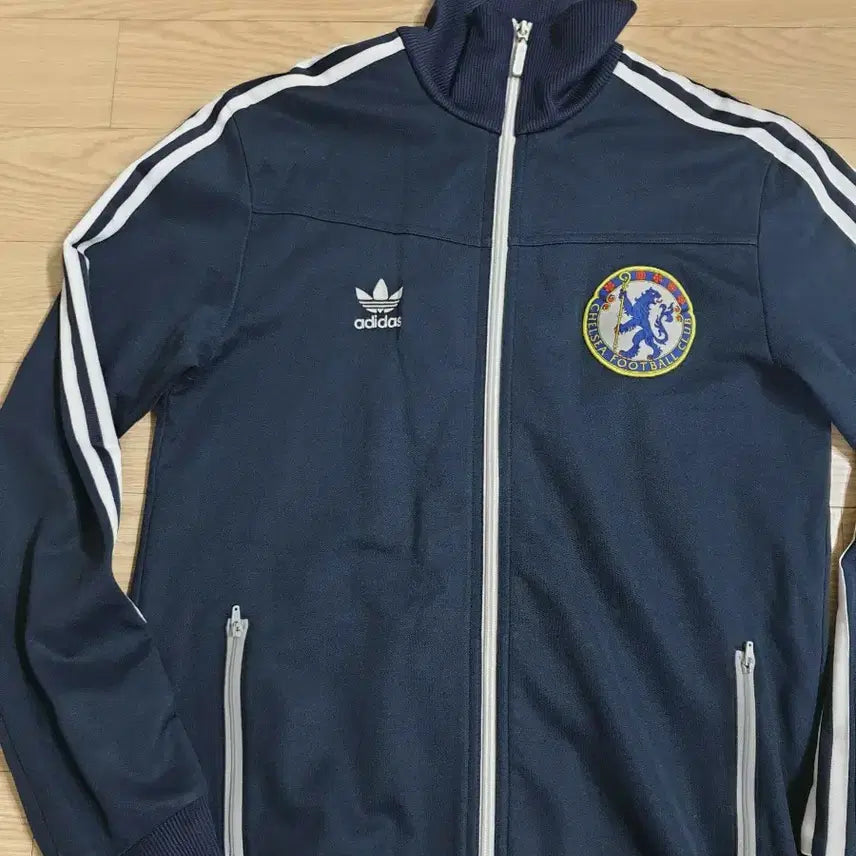 [BUNJANG] Adidas Chelsea FC Track Top Jacket Navy / 아디다스 첼시FC 트랙탑 네이비 자켓