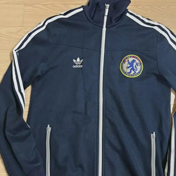 [BUNJANG] Adidas Chelsea FC Track Top Jacket Navy / 아디다스 첼시FC 트랙탑 네이비 자켓