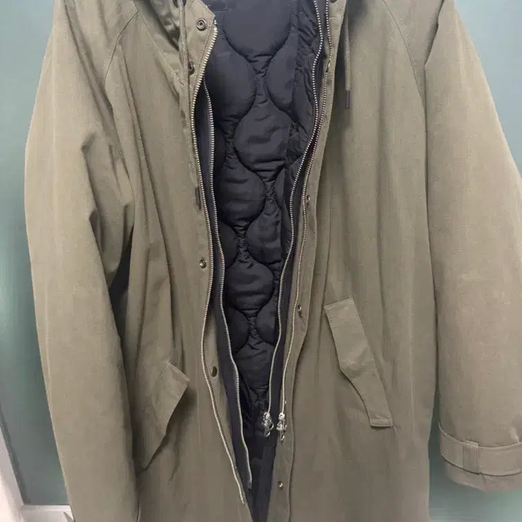 [BUNJANG] Topi Military Parka Khaki L / 토피 밀리터리 파카 카키 L