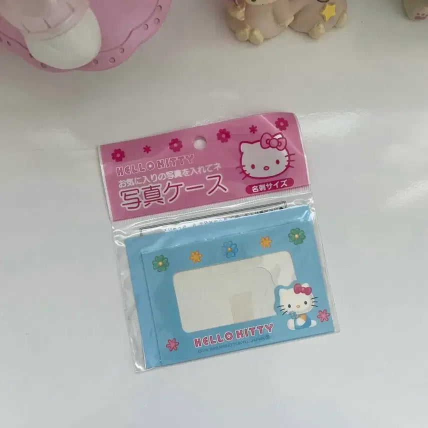 [BUNJANG] Sanrio Vintage Hello Kitty Paper Photo Stand Frame & Envelope Set / 산리오 고전키티 종이 포토 스탠드 액자 편지 봉투 빈티지 다꾸 문구 방꾸