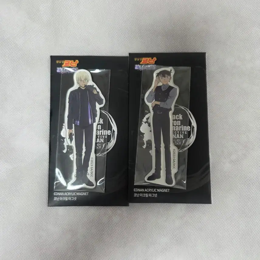 [BUNJANG] Detective Conan Amuro Toru Iron Submarine Magnet Bundle Set (Sealed) / 코난 아무로 흑철의어영 마크넷(일괄)