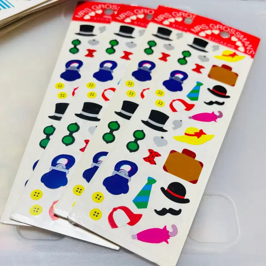 [BUNJANG] Vintage Mrs. Grossman Sticker Hat / 빈티지그로스만 미세스그로스만 모자