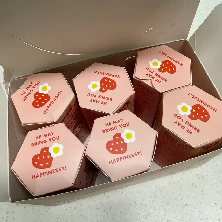 [BUNJANG] Sonny Angel Strawberry Series Figure Full Set (Opened) / 소니엔젤 스트로베리 개봉 퓰셋