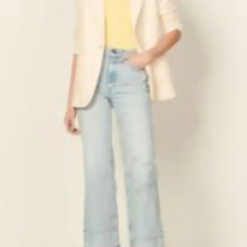 [BUNJANG] Sandro Star Patch Bootcut Jeans / [새상품] 산드로 별패치 청바지 36사이즈