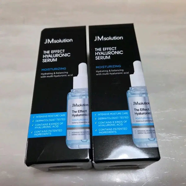 [BUNJANG] JM Solution The Effect Hyaluronic Serum (30ml, 2-Pack) / JM솔루션 더 이펙트 히알루로닉 세럼 2개