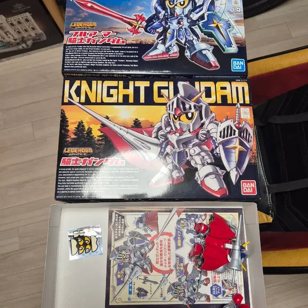 [BUNJANG] Bandai Full Armor Knight Gundam & Knight Gundam 2-Type Set / bb전사 풀아머 나이트 건담 / 나이트 건담 2종 세트
