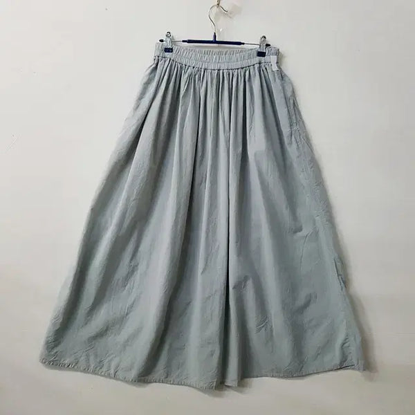 [BUNJANG] MUJI Cotton Elastic Waist Skirt / 무인양품 MUJI 코튼 밴딩 스커트