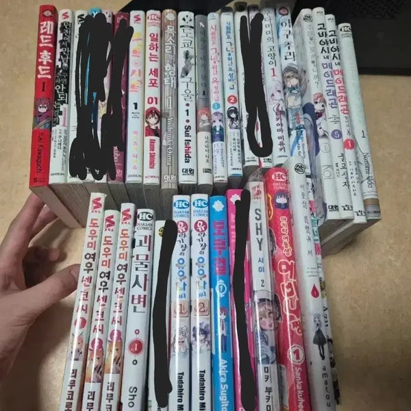 [BUNJANG] Used Manga Comics (Per Volume) / 중고 만화책 권당 1100원