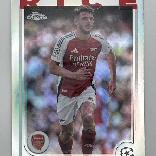 [BUNJANG] Declan Rice 2024-25 Topps Chrome UCC #53 Football Card / 2024-25 Topps Chrome UCC #53