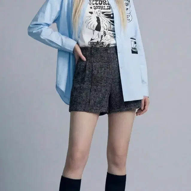 [BUNJANG] VOV Graphic Patch Pigment T-Shirt / [새상품]보브(VOV) 그래픽패치 피그먼트 티셔츠(2026신상)