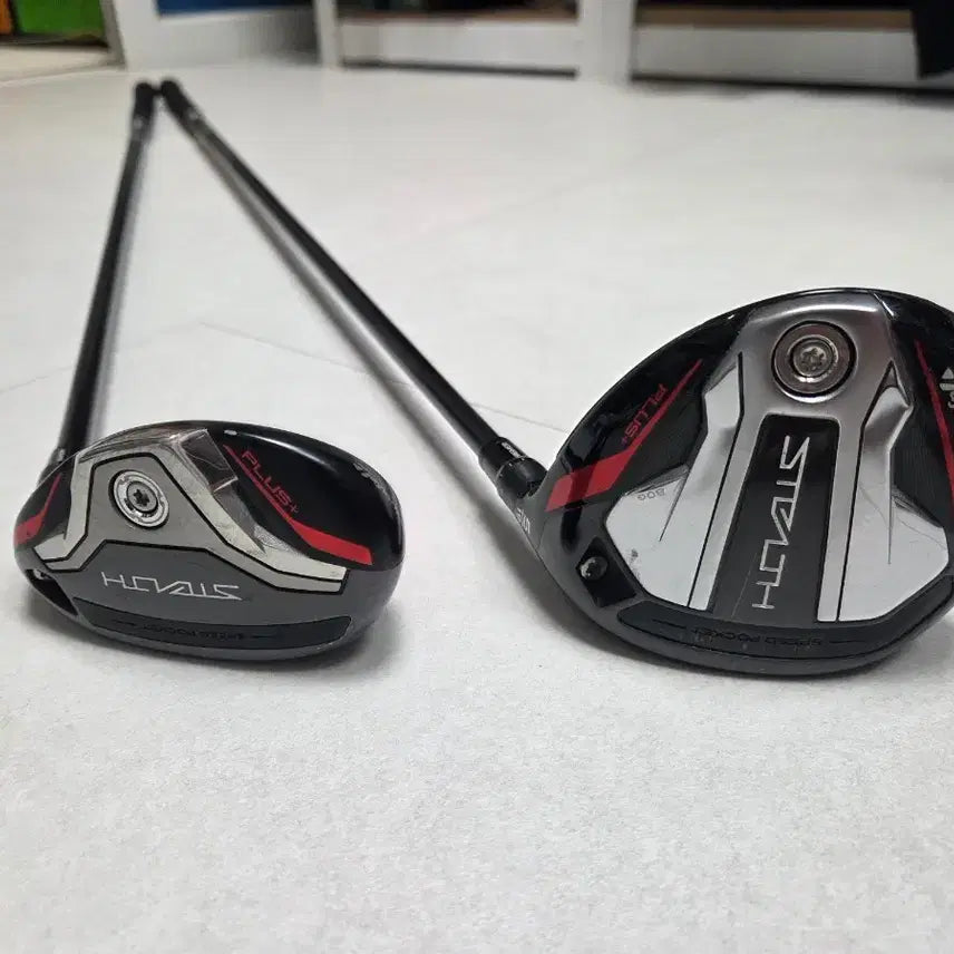 [BUNJANG] TaylorMade Stealth Plus 5-Wood & 4-Hybrid Set / 테일러메이드. 스텔스 플러스 5번우드. 4번유틸.