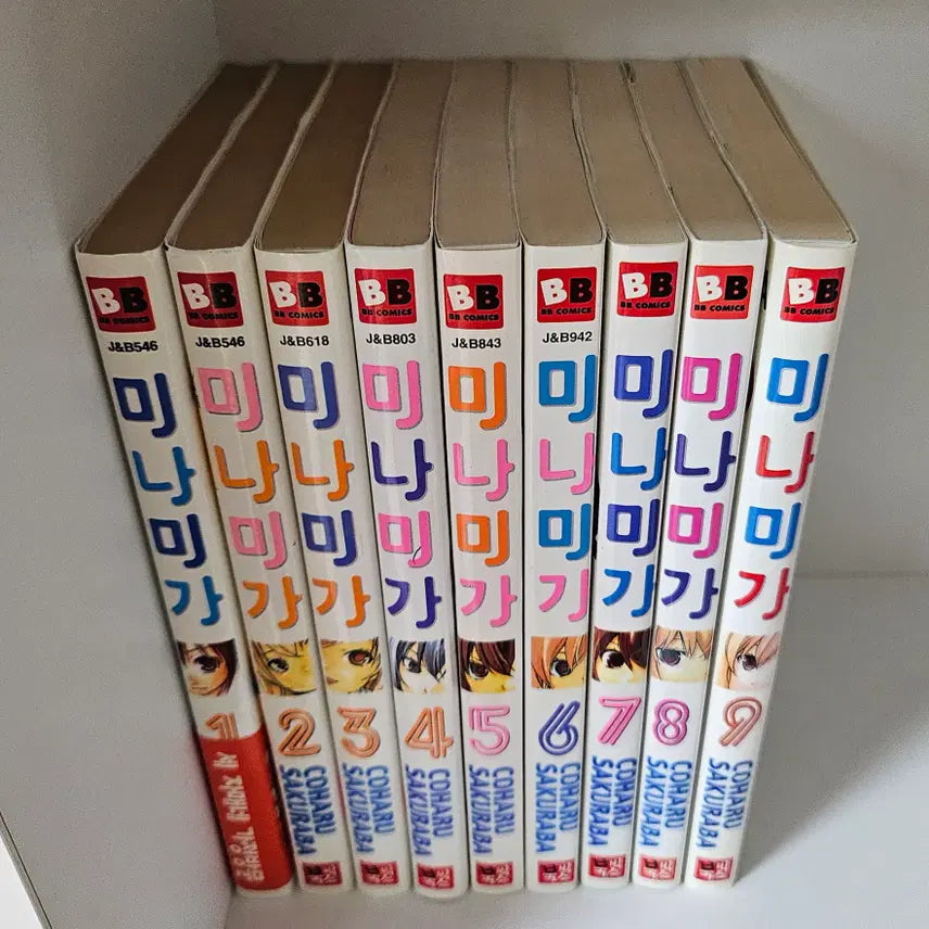 [BUNJANG] Minami-ke Manga Volumes 1-9 / [만화책/소장용]미나미가 1~9권/무료배송