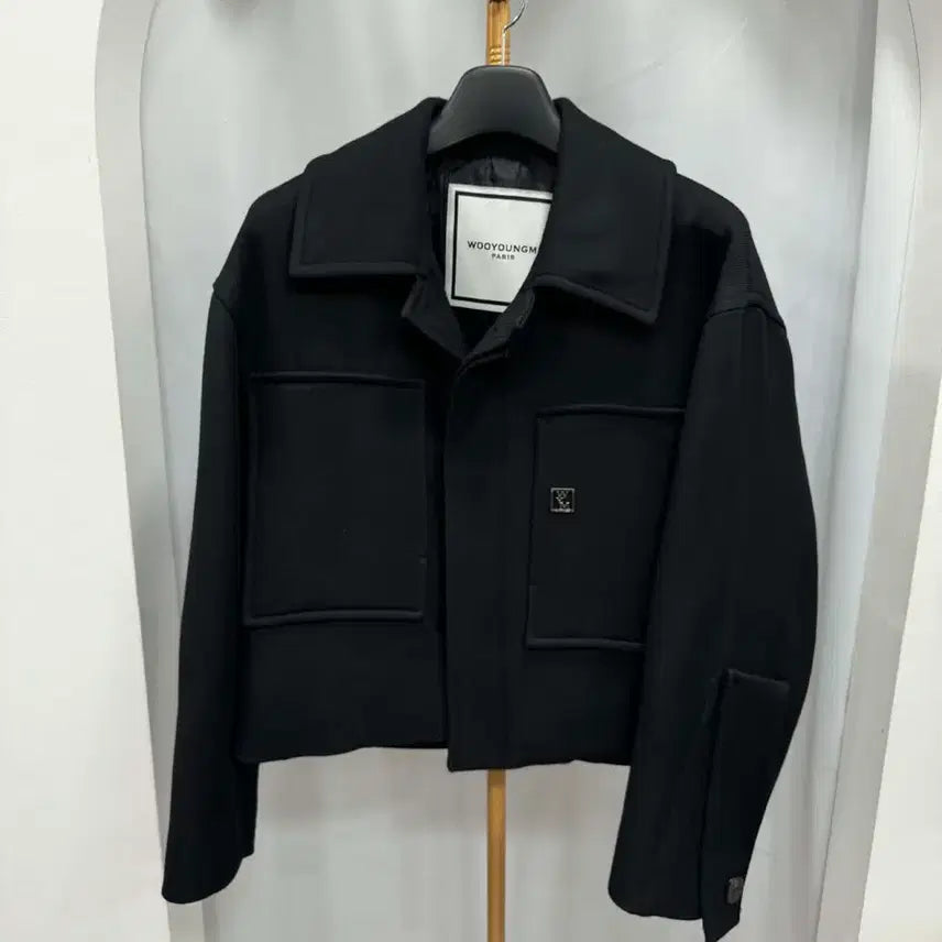 [BUNJANG] Wooyoungmi Wool Cropped Jacket Size 46 / 우영미 울 크롭 자켓 46사이즈