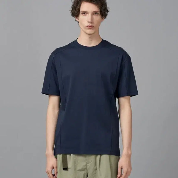 [BUNJANG] Comspace1980 Color Block T-Shirt / (새상품)컴스페이스1980 절개 티셔츠[정가 49,000원]