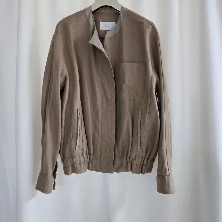 [BUNJANG] SJSJ Linen Jacket Beige / SJSJ 린넨 자켓