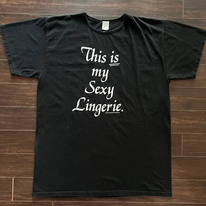[BUNJANG] USA Vintage Wit Slogan T-Shirt OS / [ONE SIZE] 미국 빈티지 위트 슬로건 티셔츠