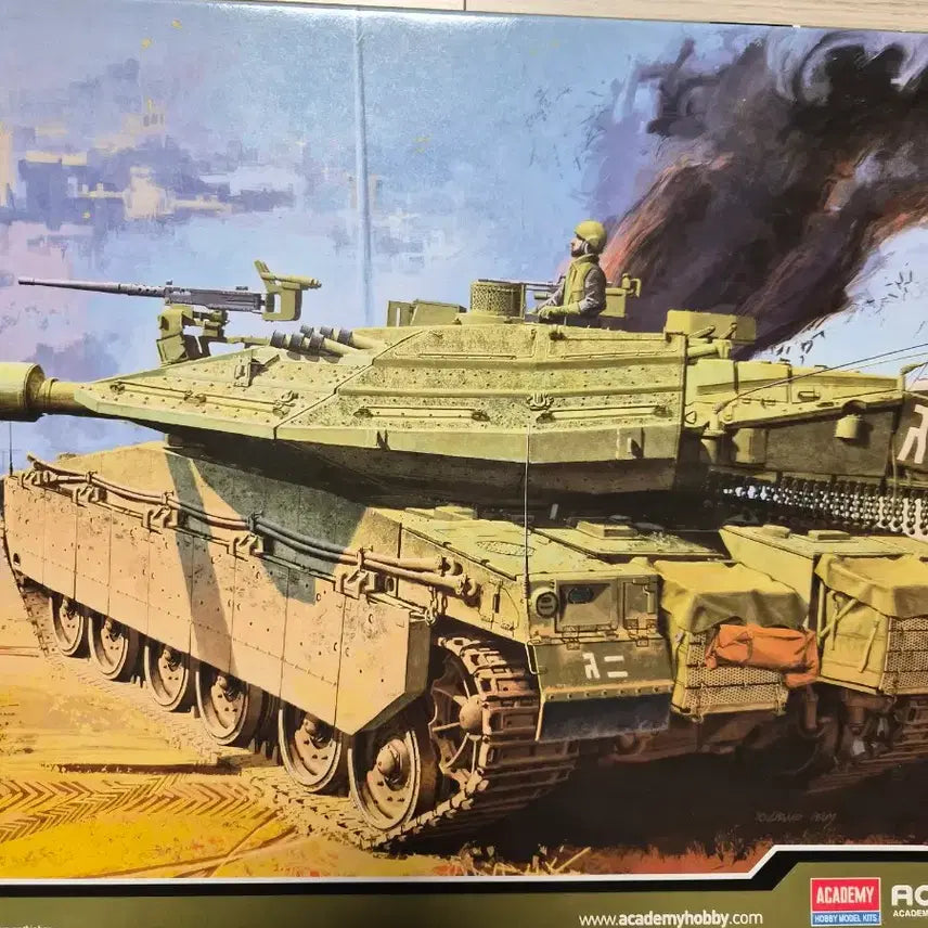 [BUNJANG] Academy Merkava Mk.IV Lic Tank Model Kit (Sealed) / 아카데미 메르카바 Mk.IV Lic전차 미개봉 13227