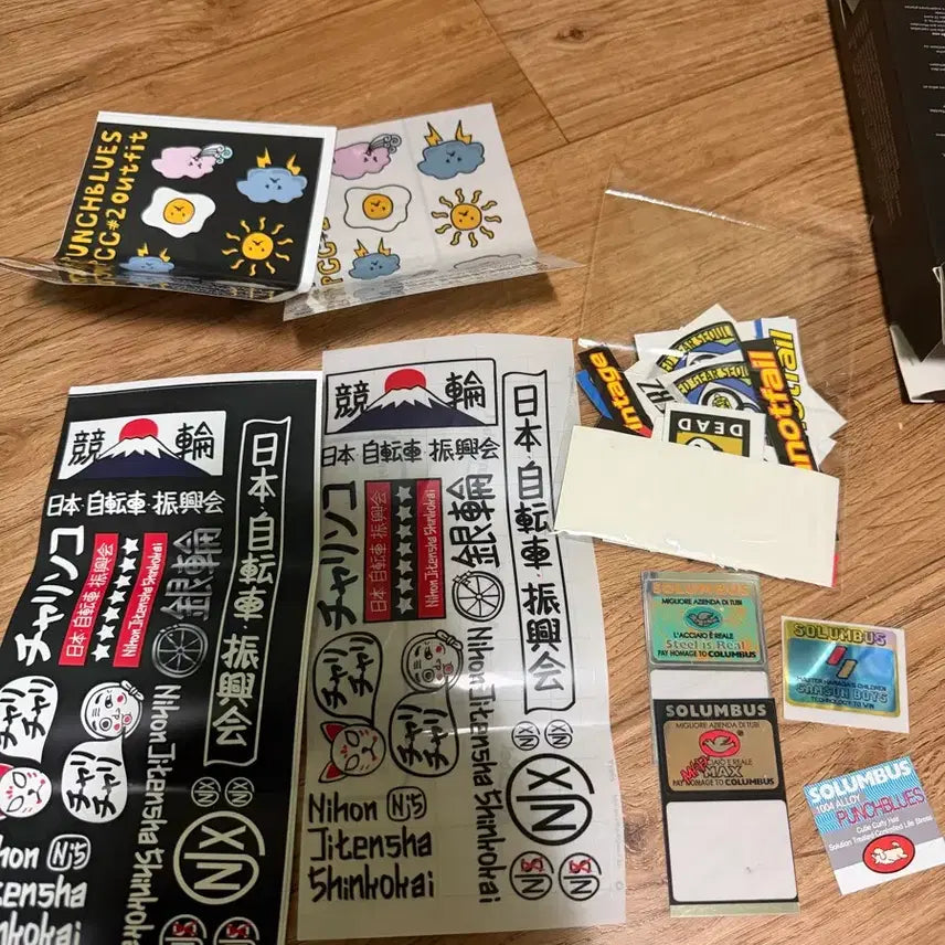 [BUNJANG] Bicycle Decal Sticker Set / 자전거 데칼