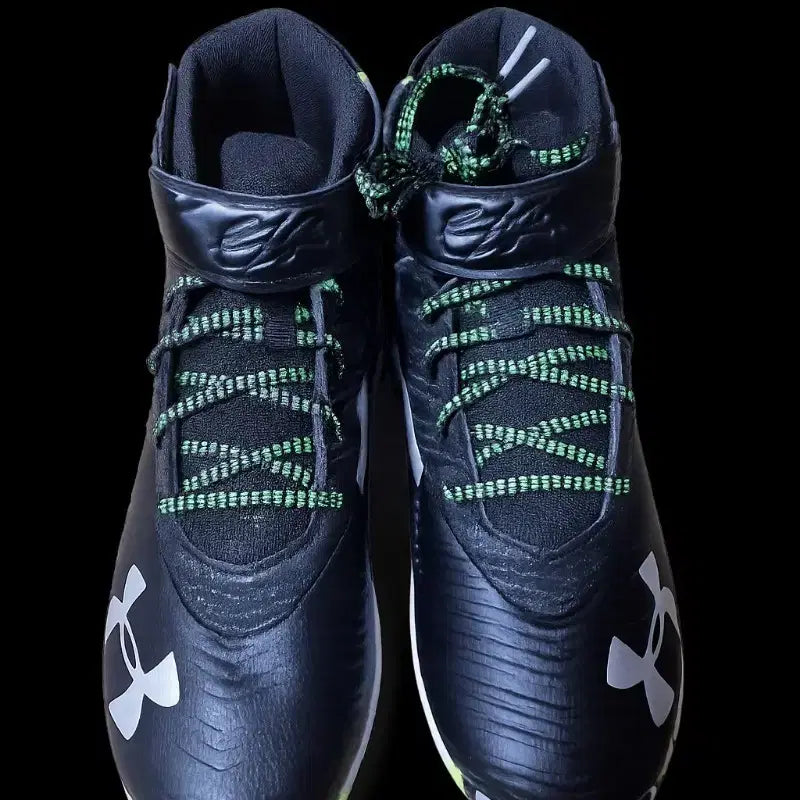 [BUNJANG] Under Armour Baseball Cleats Black Lime / 언더아머 야구화 블랙라임